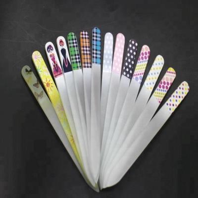 China Double Sides Nail Folder Straight Durable Crystal Glass Nail Folder Nail Folder for sale