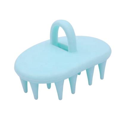 China New Arrival Waterproof Silicone Shower Hair Scalp Massager Shampoo Brush for sale