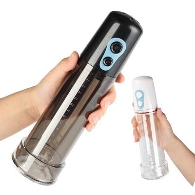 China Waterproof Enlargement Automatic Vacuum Pump Enlarger Penis Pump Enhancement Pump Silicone+ABS Manual Penis Sex for sale