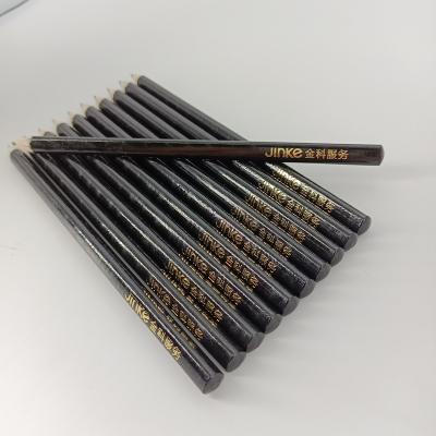 China Customized promotional eco-friendly pencil manufacturer direct selling basswood HB pencil, can print logo with pen head, color and shape can be chosen for sale