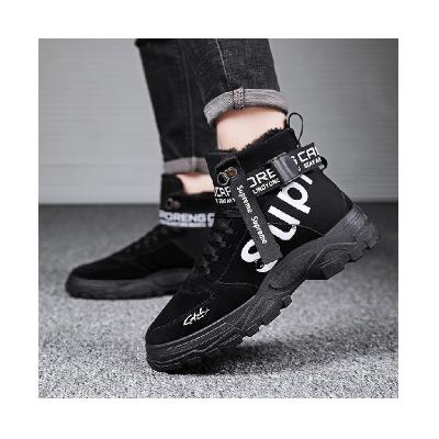 China Martin Deodorization Soft Round Head Fashion High Tops Men's Military Boots Boots Men's Shoes for sale