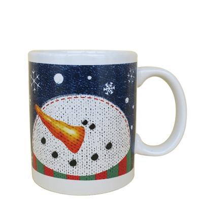 China Sustainable Ceramic Christmas Mug Decals Map Cheap Stoneware Mugs for sale