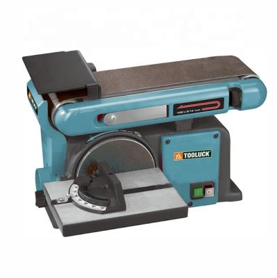 China TOOLUCK Good Quality Wood Belt Disc Polishing Sander, Disc Sander Belt Sander Machine for sale