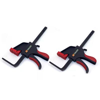 China Steel 160 X 60 Mm 60 Kg Integral Forging Clamping Force Woodworking Quick Clamps for sale