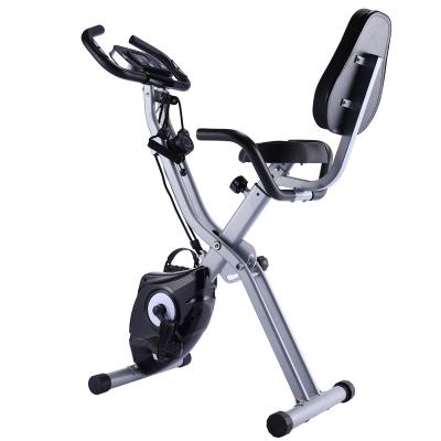 China Universal Magnetic Folding Exercise Bike Gym Home Cycle For Cardio Indoor Training Fit Stationary Xbike for sale