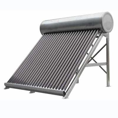 China Fast Delivery Domestic Hot Water Solar Water Heater 200 Liter Full Tank Stainless Steel Low Price Non-pressurized Solar Water Heater for sale