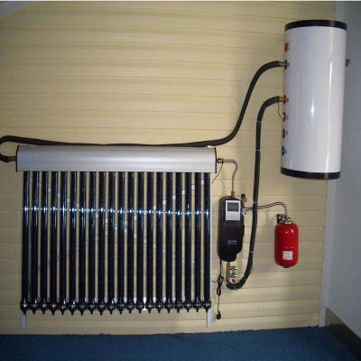 China High quality and best price domestic hot water heating water low pressure glass tube balcony solar balcony pressurized split solar water heater for sale