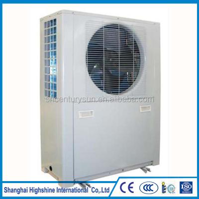 China 12kw bathroom, hot water and heating, heat pump, efficient and European standard air source heat pump water heater for sale