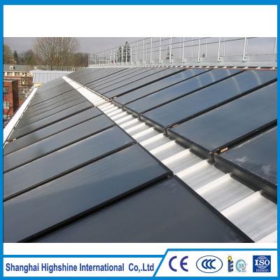 China Solar Thermal Custom Printed New Design Solar Thermal Collector Panel For Swimming Pool Heating Flat Plate Solar Collector for sale