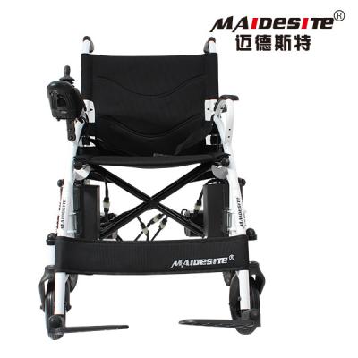 China Health Care Lightweight Motorized Folding Wheelchair Easy Operation for sale