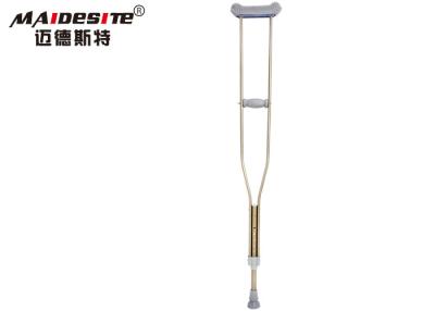 China Retractable Custom Forearm Crutches , Easy Walk Crutches Anti Skidding for sale