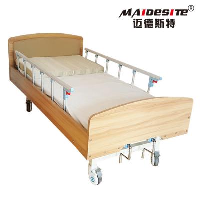 China Easy Operation Manual Adjustable Bed For The Elderly Spray Steel Material for sale