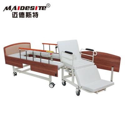 China Simple Design Manual Wheelchair Transfer Bed Anti - Rust Stable Steel Beadboard for sale