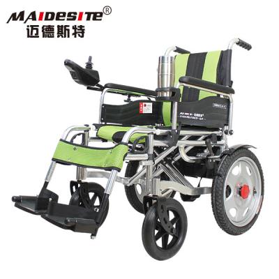 Chine Fauteuil roulant électrique handicapé d'alliage d'aluminium pour l'usage extérieur de handicapés à vendre