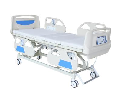 China ICU Electric 5 Functions Motorized Hospital Bed For Patient Use for sale