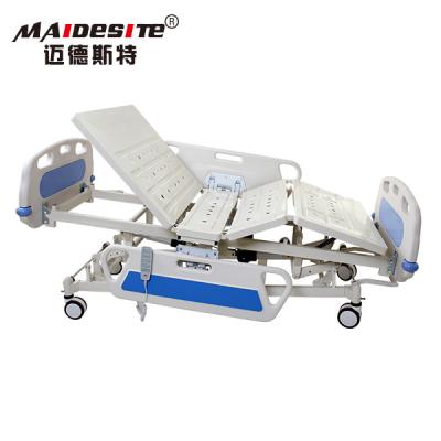 China ICU ABS Headboard Electric Hospital Bed Adjustable Multi Functions for sale