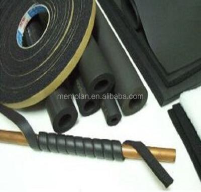 China Industrial Insulation Rubber Foam Tube, Sheet And Tape for sale