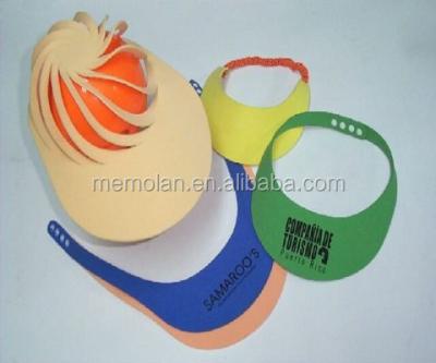 China Character foam rubber sun visor for sale