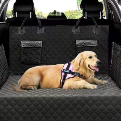 China Waterproof Breathable Improved Non-slip Material Dog Car Seat Cover Cargo Liner Pet Rear Seats Protectors for sale