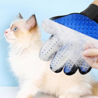 China Good Quality Sustainable Deshedding Pet Sweep Glove Hair Remover for sale