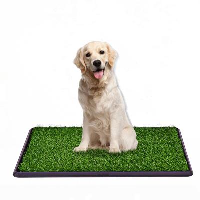 China High Quality Viable Artificial Pet Grass Dog Potty Training Pad For Dogs And Pets for sale