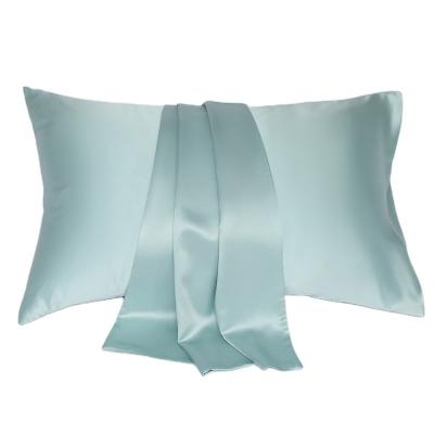 China 16/19/22/25/30 mm Luxury Silky Breathable 100% Mulberry Silk Wrap Pillow Case for sale