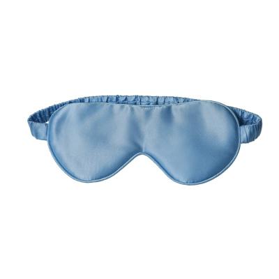 China parride 100% luxury super soft silky eye mask customized pure color mulberry silk satin for sleep for sale