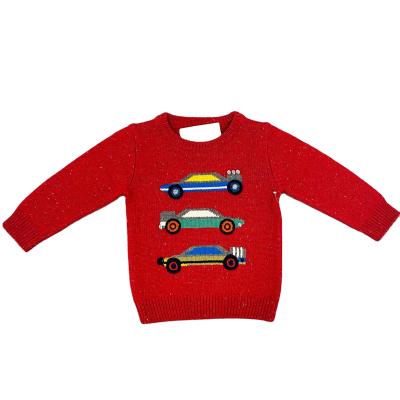 China Custom Anti-Wrinkle Anti-Wrinkle OEM Jacquard Boys Sweaters and Pullovers for sale