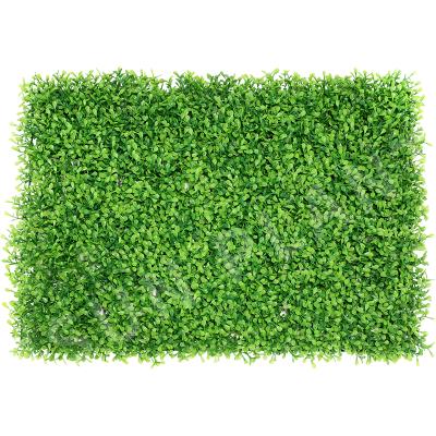 China Artificial Green Grass Plant Fake Wall Occasional Artificial Boxwood Hedge For Garden Decoration AG056 for sale