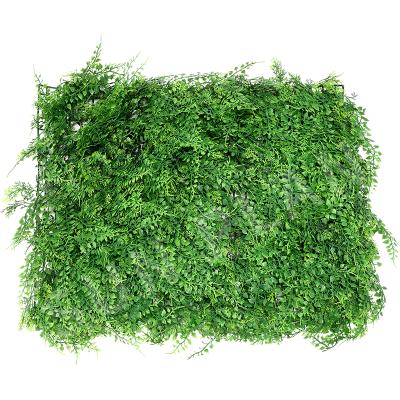 China Artificial Green Grass Plant Fake Wall Occasional Artificial Boxwood Hedge For Garden Decoration AG046 for sale