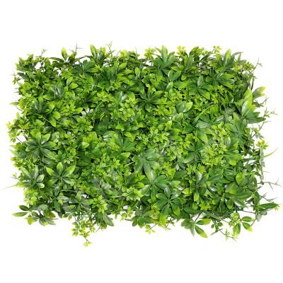 China Artificial Green Grass Plant Fake Wall Occasional Artificial Boxwood Hedge For Garden Decoration AG045 for sale