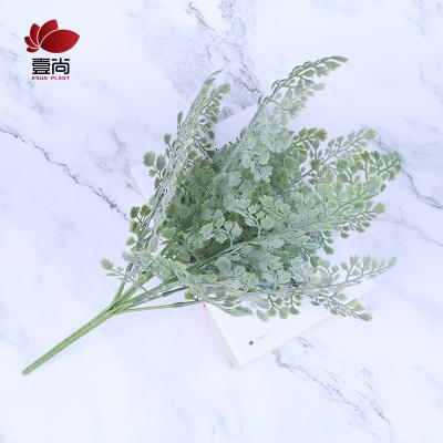 China Wholesale Eco-friendly DIY Mini Artificial Tree Leaves PE Plastic Fake Artificial Leaf LE0001 for sale