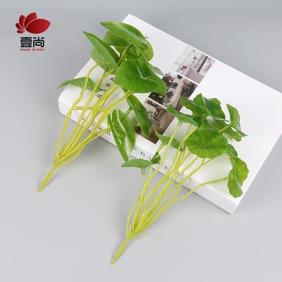 China Artificial Leaves LE0008-1 Mini Milan Plant Eco-friendly Cheap Plastic Leaf For Home Decorate for sale