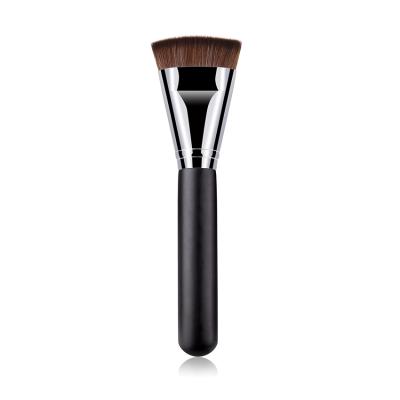 China FLD 1pc Professional Black Wooden Foundation Makeup Brushes Set For Cosmetic for sale