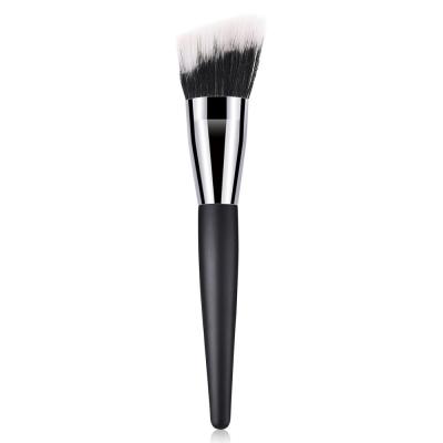 China FLD 1Pcs Private Label Makeup Brushes High Quality Wood Handle Face Powder Blush Brush Wholesale Makeup Tools For Cosmetic for sale