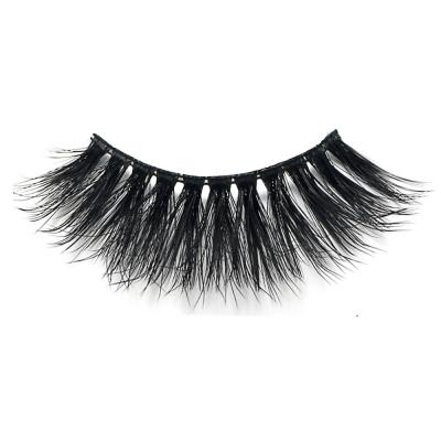 China FLD Wholesale 3D Faux Mink Nature Black Fluffy Cluster Private Label False Eyelashes Box Packing Custom for sale