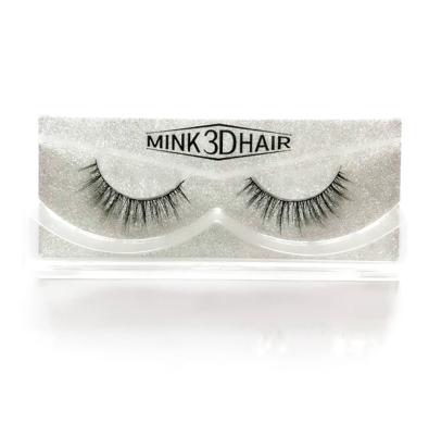 China FLD Custom Logo 3D Mink Hair Fake False Eyelashes with Box Wholesale for sale