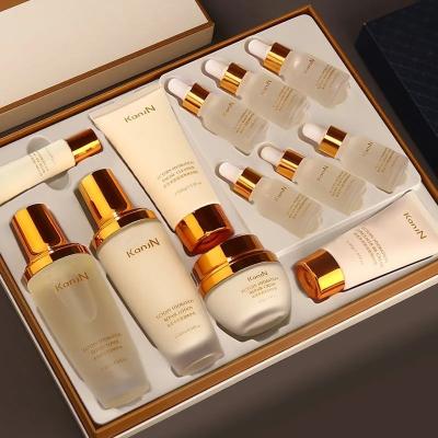 China 12 Piece Face Ecdoine Anti Aging Face Set Repair Moisturizing Gift Kit Fall /Winter Hydration Skin Care Product Set Franco Camion for sale