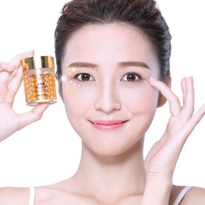 China Anti-Puffiness Factory Top Selling Private Label Anti-Puffiness Gold Extract Gold Beauty Eye Cream Natural Anti-Wrinkle Firming Remove Dark Circles Eye Line lifting cream for sale