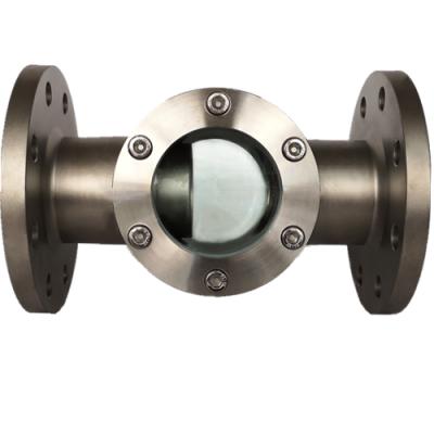 China Double Sight Glass Window Inch Stainless Flanged 1/2