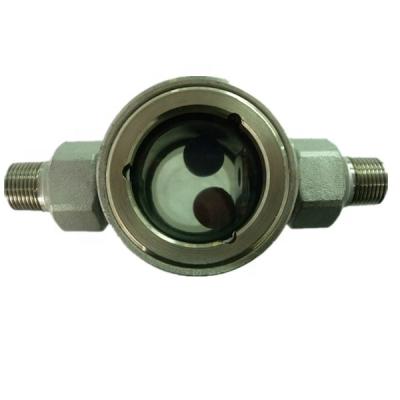 China Flow Ball Indicator Threaded Type Sight Glass 1/4