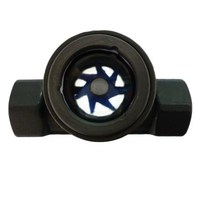 China Carbon Steel Glass Sight Flow Indicator SG-YL11-1 1/8