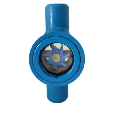 China Liquid Paddle Wheel Flow Indicator Manufacturer 1/8