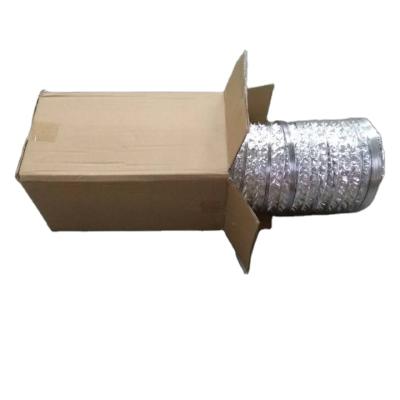 China Fire Protection Ventilation Duct HVAC System Aluminum Foil Contemporary Round Flexible Fiberglass Insulated Flexible Duct for sale