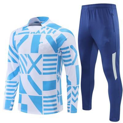 China Hot-Selling Newest City Man 22-23 Soccer Tracksuits Mens Soccer Jacket And Pants Soccer Tracksuit Sets for sale