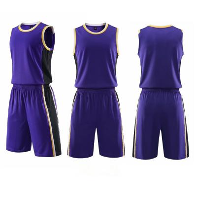 China Breathable New Style Customized Team Womens Blue Basketball Uniform Design for sale