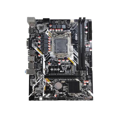 China CE FCC Mainboard PC H410 Placa Madre LGA 1200 2*DDR4 Power ATX 32 GB for sale