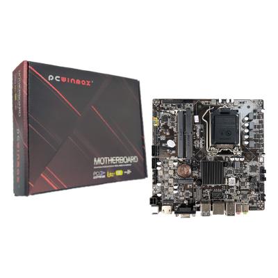 Cina PCWINMAX Nuova scheda madre H510 LGA1200 Mini ITX Dual Channel DDR4 VGA+HD Output Industrial Mainboard in vendita