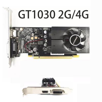 China GT 1030 2GB DDR5 Tarjeta gráfica multipantalla 64Bit 1227MHz 1468MHz en venta