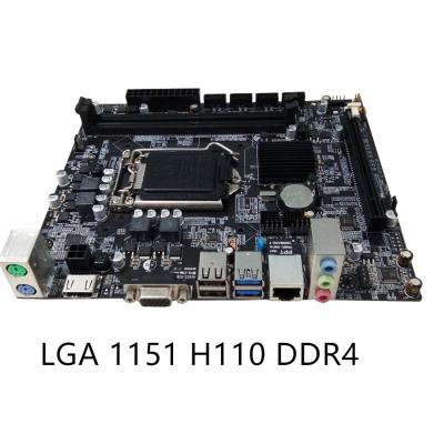 Cina Scheda madre ATX ITX H110 H110M Supporto processore I7 32 GB Socket 1151 in vendita